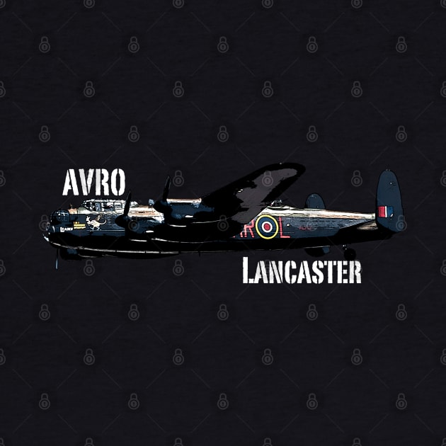 Avro Lancaster Bomber by BearCaveDesigns